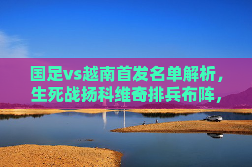 国足vs越南首发名单解析,生死战扬科维奇排兵布阵,边路对决成胜负关键,生死战!国足vs越南首发解析,扬科维奇排兵布阵,边路对决定胜负