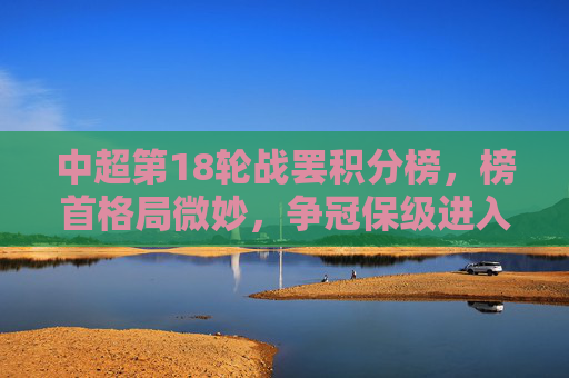 中超第18轮战罢积分榜,榜首格局微妙,争冠保级进入白热化,中超第18轮战罢,榜首格局微妙,争冠保级白热化