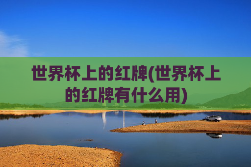 世界杯上的红牌(世界杯上的红牌有什么用)