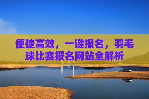 便捷高效,一键报名,羽毛球比赛报名网站全解析