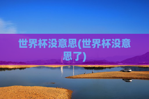 世界杯没意思(世界杯没意思了)