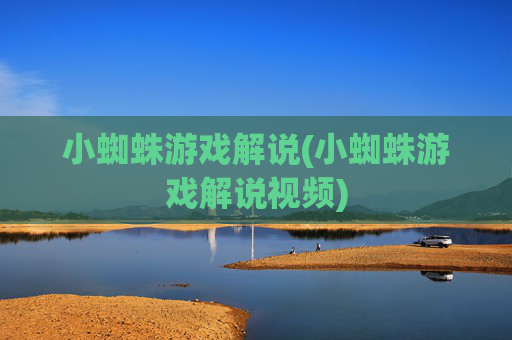 小蜘蛛游戏解说(小蜘蛛游戏解说视频)