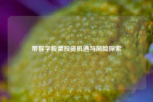 带猴字股票投资机遇与风险探索