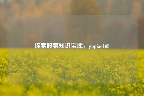 探索股票知识宝库，gupiao168