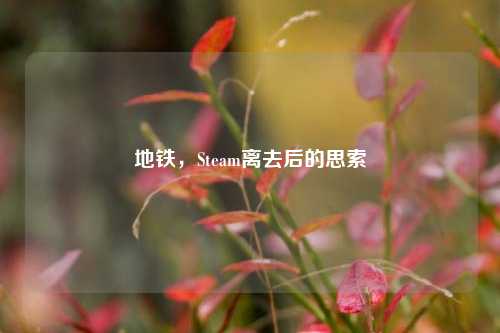 地铁，Steam离去后的思索