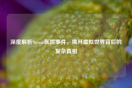 深度解析Steam医院事件，揭开虚拟世界背后的复杂真相