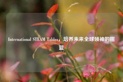 International STEAM Tables，培养未来全球领袖的摇篮