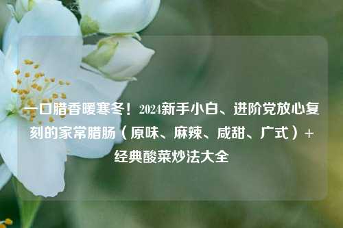 一口腊香暖寒冬！2024新手小白、进阶党放心复刻的家常腊肠（原味、麻辣、咸甜、广式）+经典酸菜炒法大全