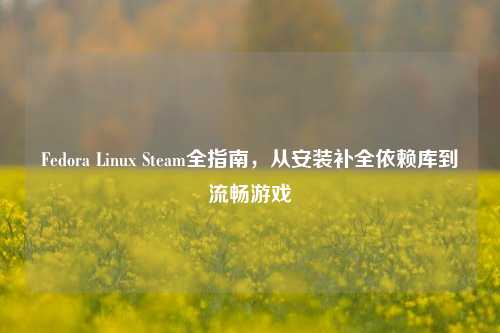 Fedora Linux Steam全指南，从安装补全依赖库到流畅游戏