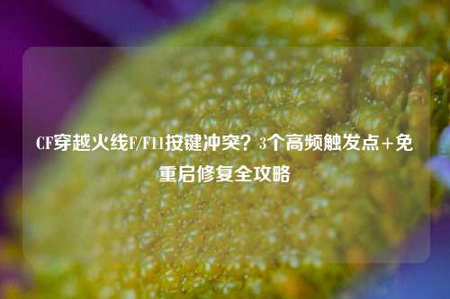CF穿越火线F/F11按键冲突?3个高频触发点+免重启修复全攻略