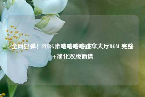 全网好弹！PUBG嘟噜噜噜噜跳伞大厅BGM 完整+简化双版简谱