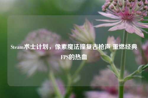 Steam术士计划,像素魔法撞复古枪声 重燃经典FPS的热血