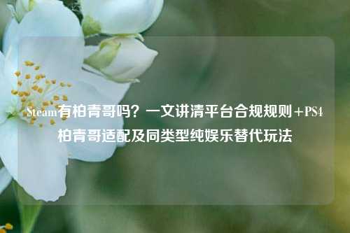Steam有柏青哥吗?一文讲清平台合规规则+PS4柏青哥适配及同类型纯娱乐替代玩法